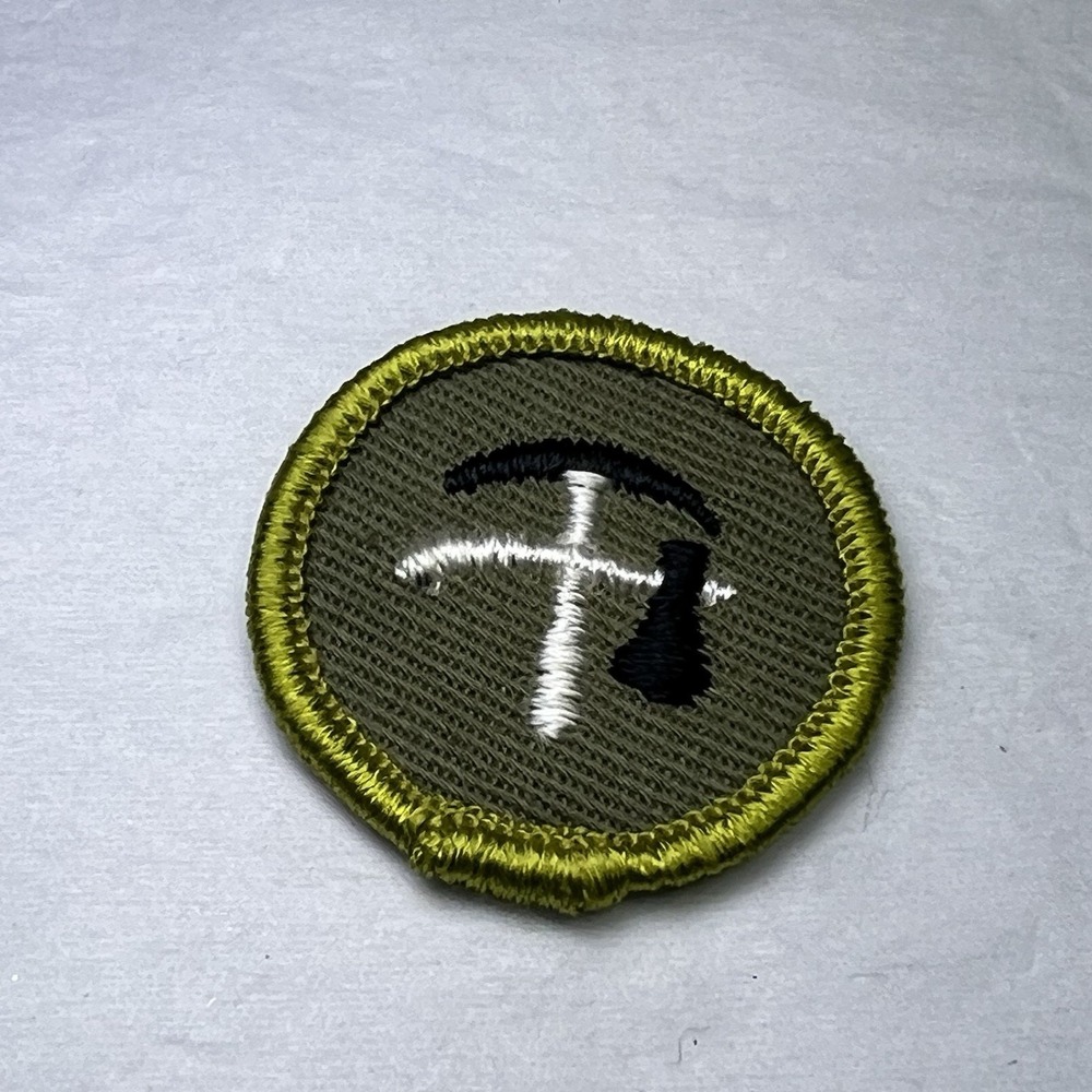 BSA Pioneering‎ Merit Badge Rolled Edge Twill Green (1961-68)